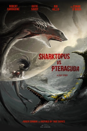 Sharktopus vs. Pteracuda (2014) BRRip